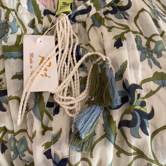 Raj Handmade Cotton MaxiDress Cover Up NewWithTags - Picture 9 of 9